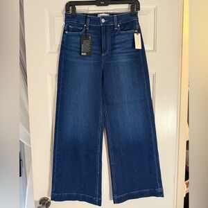 NWT PAIGE Ankle Wide Leg Vintage-Inspired Jeans (Anessa)